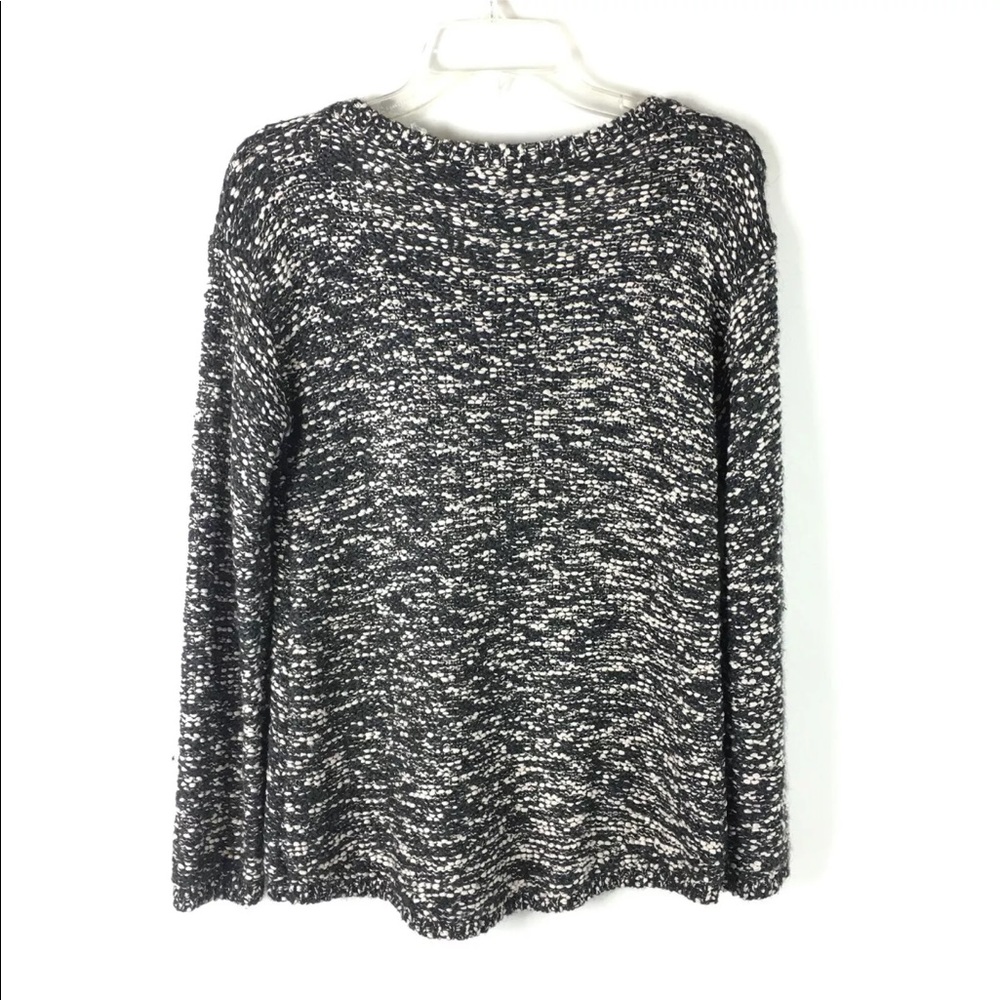 Alice + Olivia Marbled Textured Knit Sweater - Picture 2 of 8